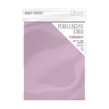 Tonic Craft Perfect Pearlescent Card Gleaming Lilac 8.5 x 11